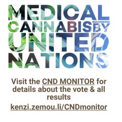 UN recognizes medical cannabis, history made!